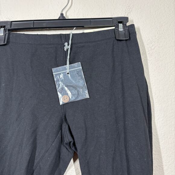 Soft Surroundings Womens Petite XS Button Ankle Leggings Pants Black - Picture 4 of 8